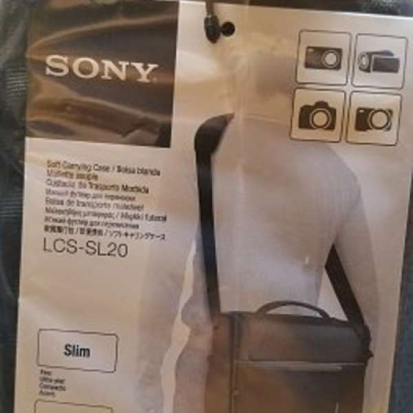 全新 Sony LCS-SL20 (α專用外影袋) 原廠時尚大容量側背包 /相機袋