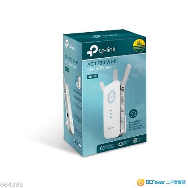 RE450 | AC1750 Wi-Fi Range Extender