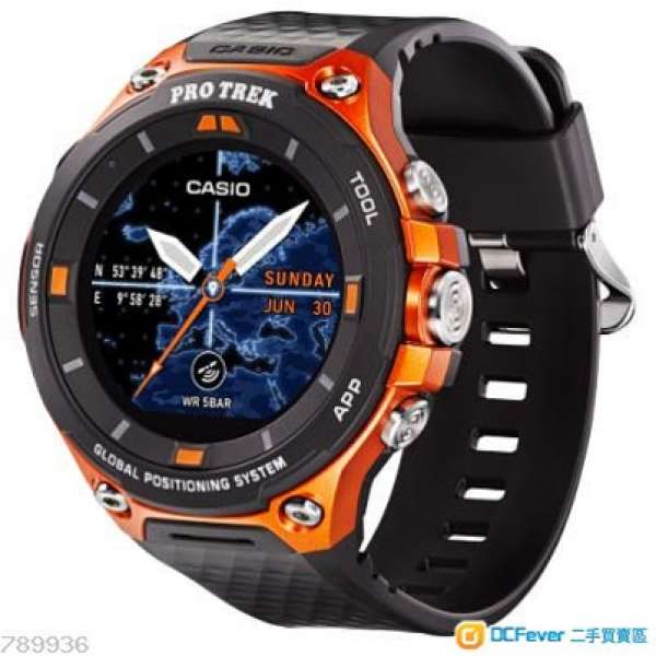 Casio WSD-F20-RG Smart Outdoor Watch 橙色