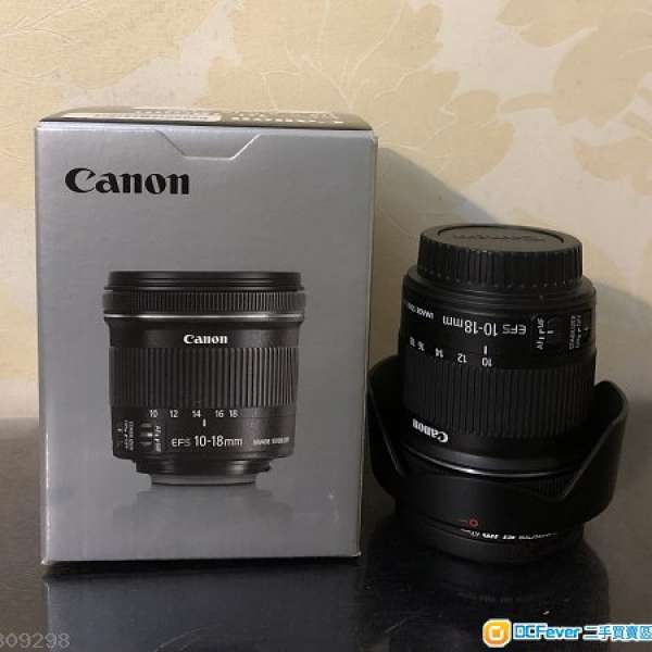 Canon EF-S 10-18mm f/4.5-5.6 IS STM[99%新]