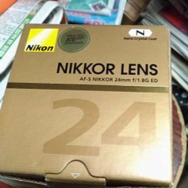 Nikon 24mm 1.8g 不議價。