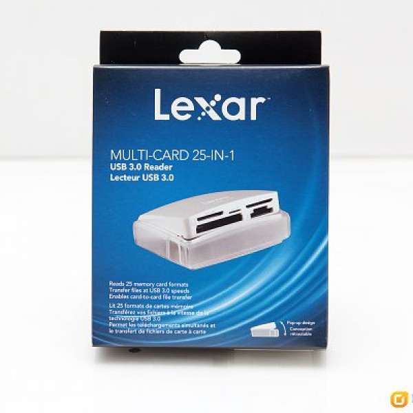99.9%新名廠Lexar 25合1 USB 3.0 Card Reader 多功能讀咭器