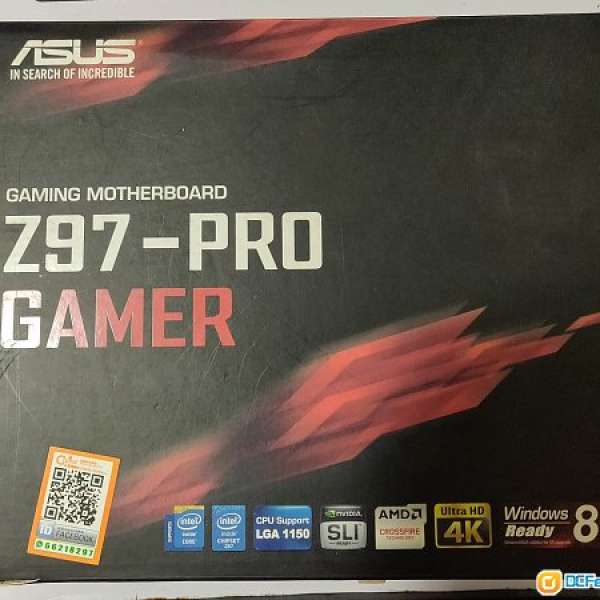 Asus Z97 Pro Gamer for 4th 5th Intel CPU