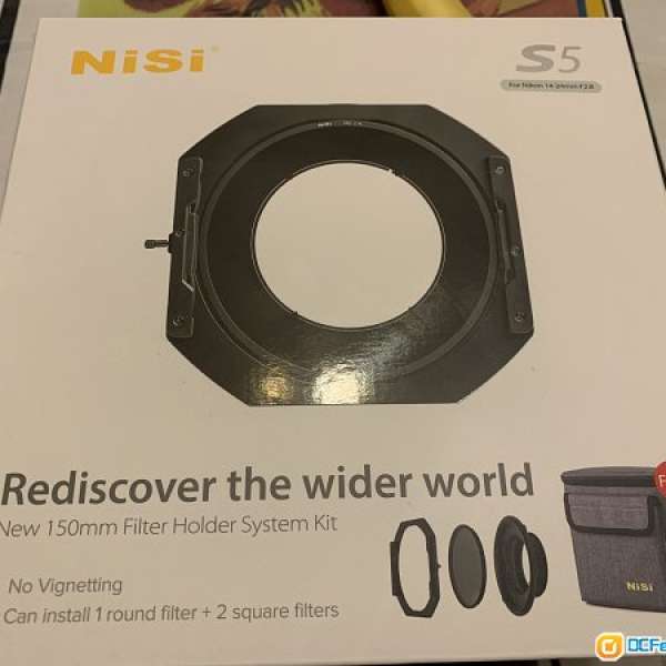 Nisi 150mm濾鏡系統for Nikon 14-24mm