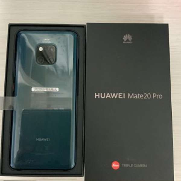 全新 Huawei Mate 20 Pro 6+ 128 綠色行貨 Mate20 pro