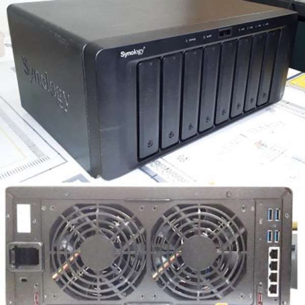 Synology  DS1815+  8Bays  NAS  要換火牛