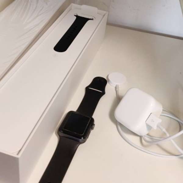 apple iwatch 2 i watch  series 2 42mm space gray black color