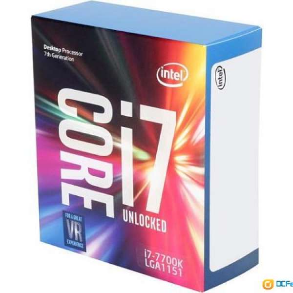 Intel CPU 7700k 4.2GHZ 打機, 電競