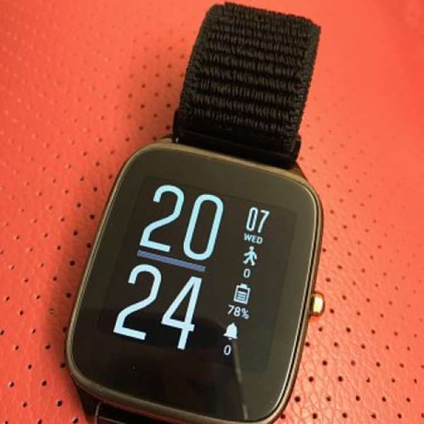 90%新原裝水貨ASUS ZenWatch 2(WI501Q)智能手錶金屬紳士黑