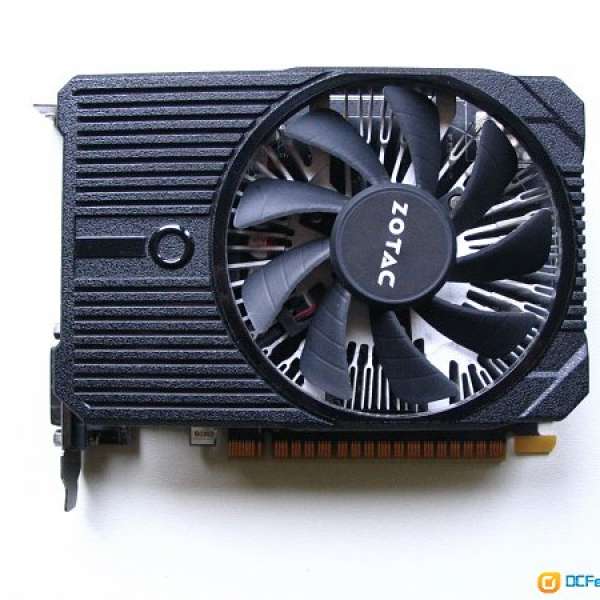 放ZOTAC GeForce GTX 1050 Mini