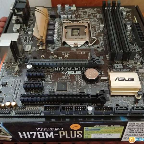 Asus H170M-PLUS 主機板 Socket 1151