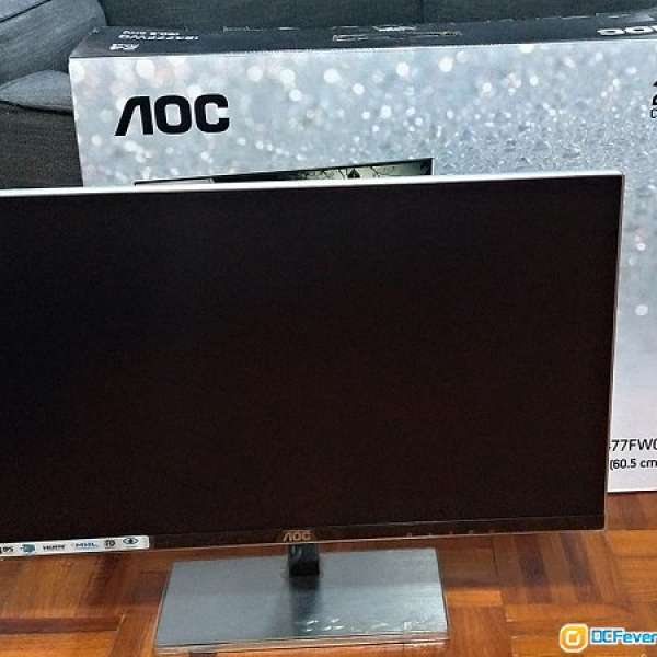 AOC I2477FWQ, 24吋 FHD IPS monitor ( 90% new )