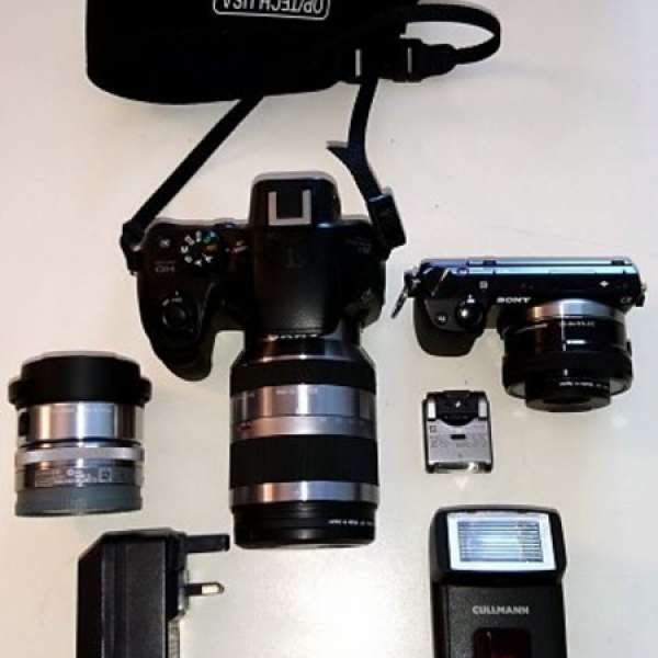 Sony Nex 相機 連 多鏡頭全套