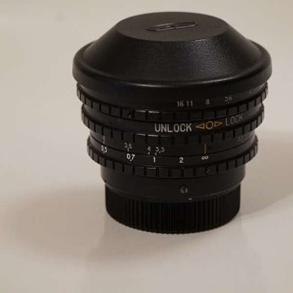 Peleng 8mm f3.5 full frame circular fisheye (Nikon mount)