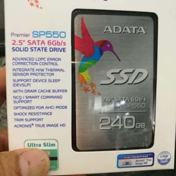 全新Adata SP550 SSD 240 GB