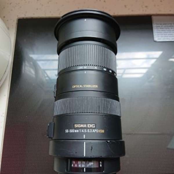 Sigma 50-500 os canon mount for 5d3 5d4 a7r3 a73