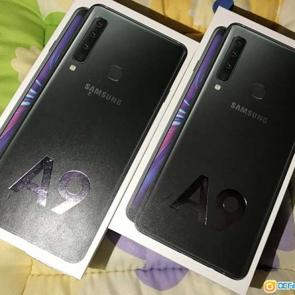 *未拆封*100%全新 Samsung Galaxy A9 2018 *8+128GB行貨*藍色/黑色*跟CSL單*行保至...