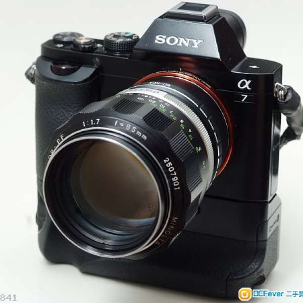 美品】ミノルタ MC-ROKKOR PF 85mm F1.7 後 201 Minolta MC Rokkor-PF 85mm