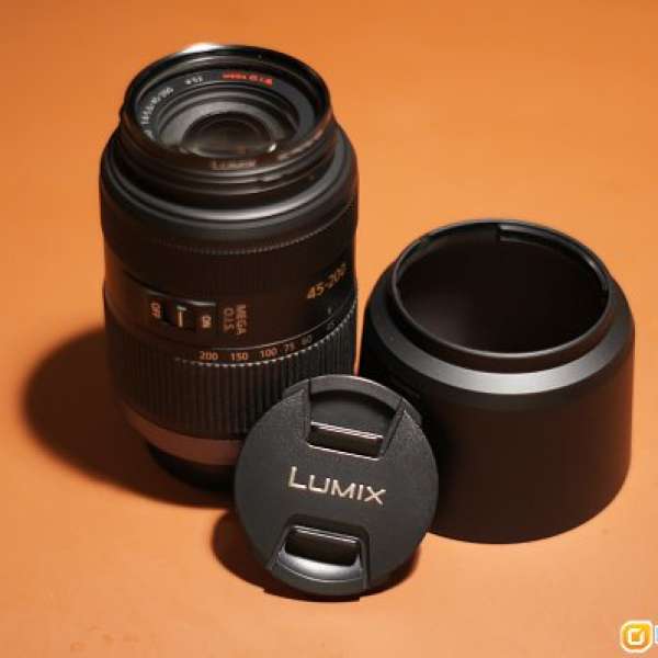 Panasonic LUMIX G 45-200mm F4.0-5.6 / MEGA O.I.S. (送原裝 MC 濾鏡）