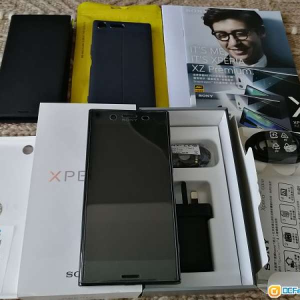 SONY Xperia XZ Premium 黒色 香港行貨 有保養