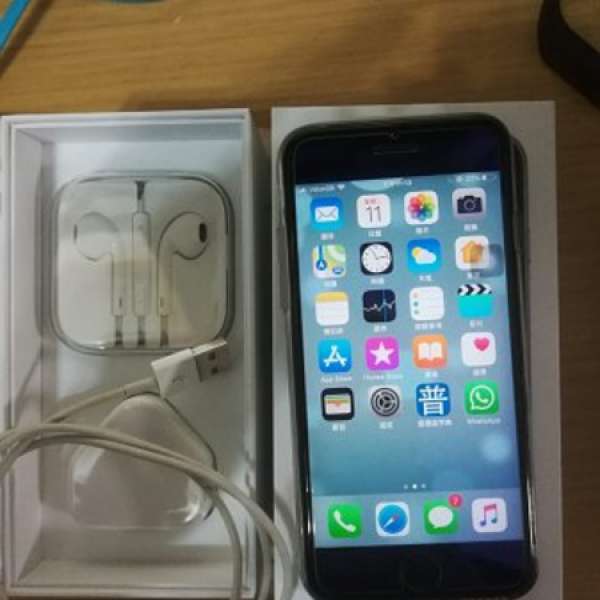 95% 新 香港行貨 太空灰 Apple iPhone 6s 128GB