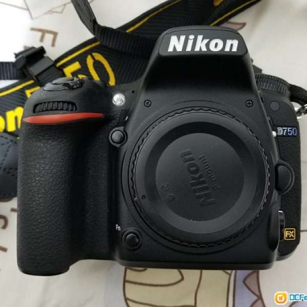 賣Nikon D750  (not d810, d850, d7500)
