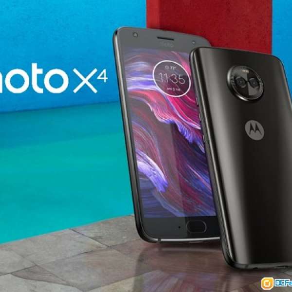 99%新 moto X4 燿黑色 雙鏡頭 4+64Gb ram 雙咭機 (not C7, G6, XA1, iphone SE)