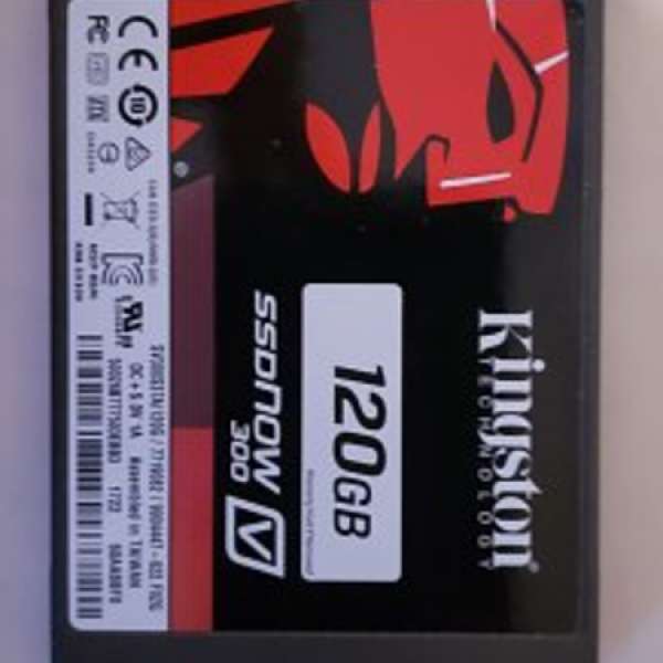 九成新全正常Kingston 120GB SSD