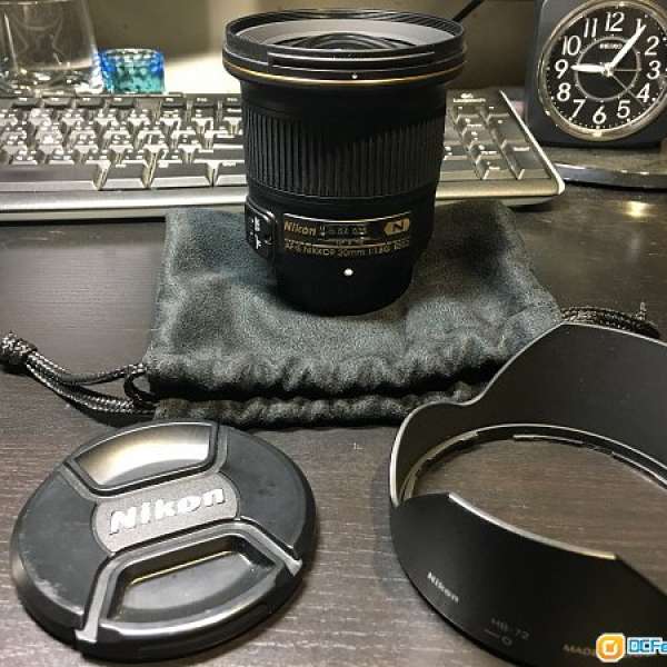 Nikon AF-S Nikkor 20mm f/1.8G ED