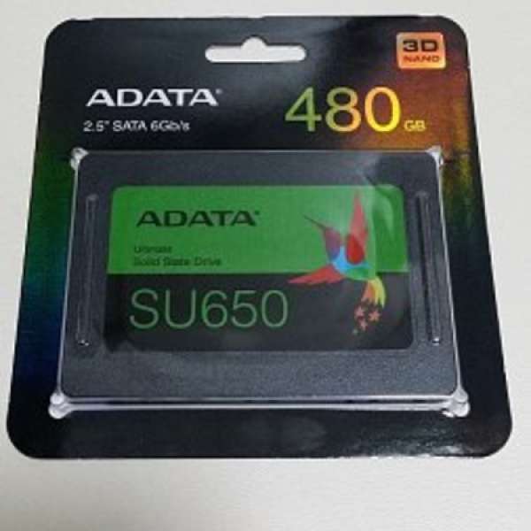 全新未開 ADATA SU650 480GB