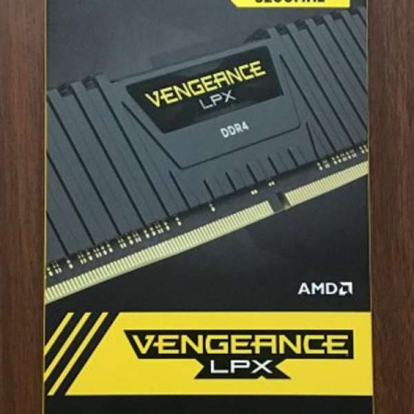 Corsair Vengeance LPX 16G DDR4-3200 RAM (AMD可用有盒有保養)