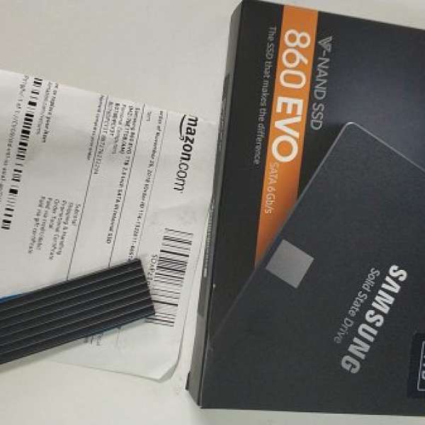 全新未開封 Samsung 860 EVO 1TB 2.5" SSD