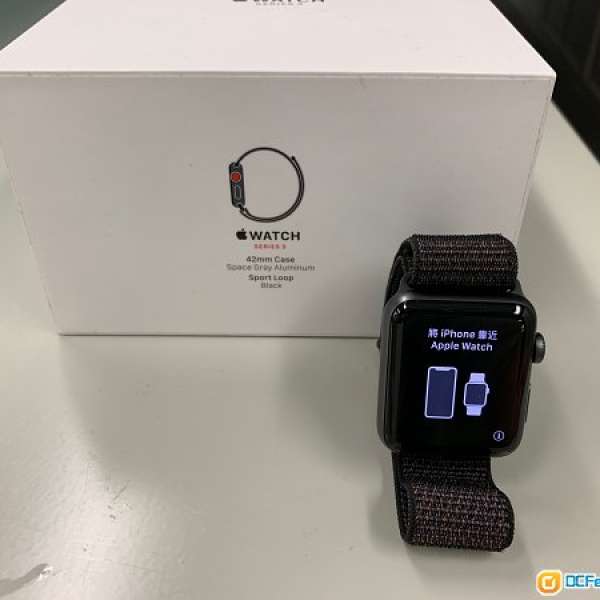 Apple Watch Series 3 42mm LTE Space Gray 灰色