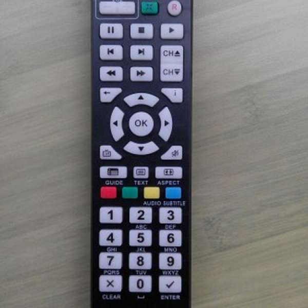 全新黑色版 Magic TV 機頂盒代用遙控器 (適用於 MTV3000-9600D) Replacement Remot...