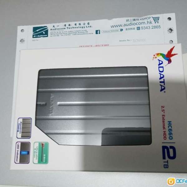 ADATA HC660 2T Hard disk 2.5"