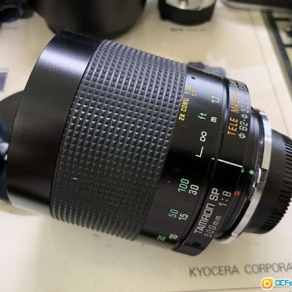 95% New Tamron 500mm f/8 55BB Reflex Lens (Nikon Mount)