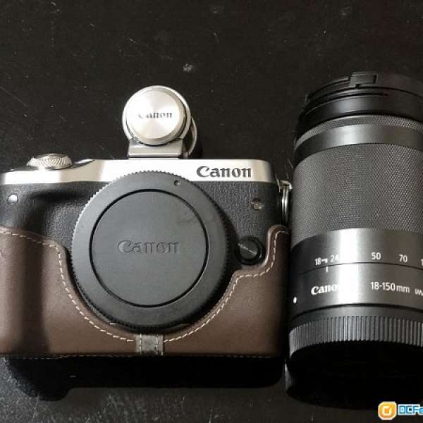 Canon M6 + 18-150mm + evf-dc2 + EF-EPS M 轉接環