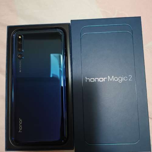 Huawei Honor Magic 2 8+128gb 漸變藍色