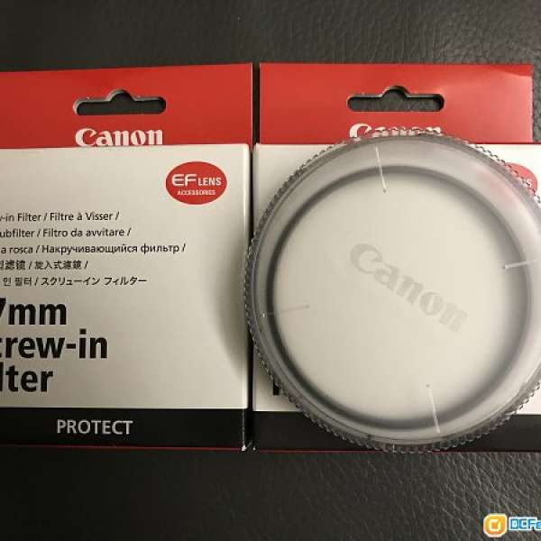 全新Canon 77mm Screw-in Filter