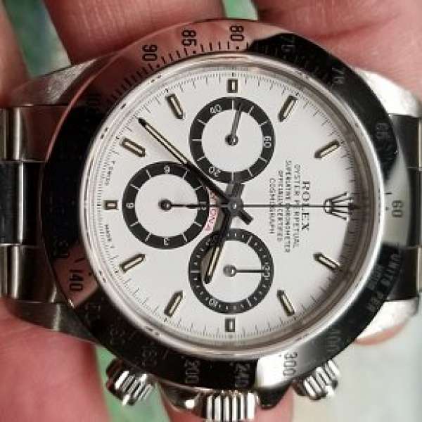 Rolex Daytona 16520 white dial 白面 full set