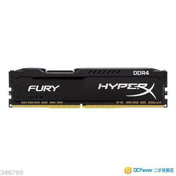 出售 Kingston HyperX Fury 16GB DDR4 2666Mhz CL16
