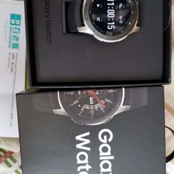 Samsung galaxy watch 46mm Bluetooth bt 行貨有保99% new 買左1日 sony nokia lg