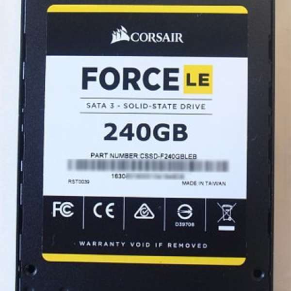 Corsia Force Series LE 240GB SSD