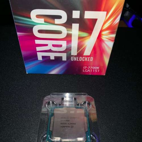 Intel® Core™ i7-7700K (注意!!!已開蓋換左液金)