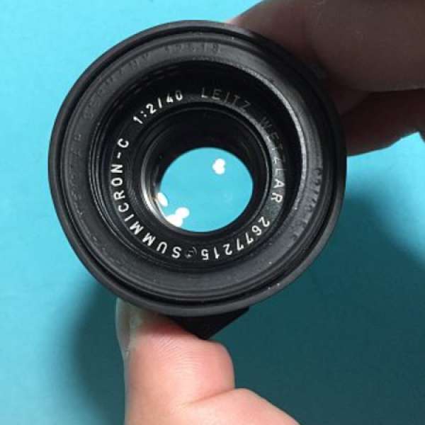 Leica LEITZ SUMMICRON-C40mm1:2/40(M to fujifilm X接環）