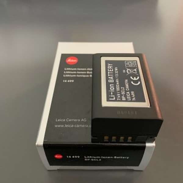 Leica BP-SCL2 Lithium-Ion Battery Pack (7.4V, 1800 mAh)