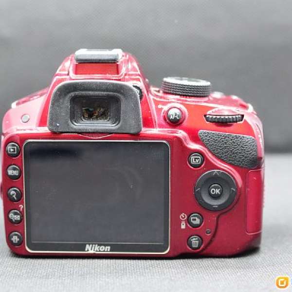 Nikon D3200 Body -紅色