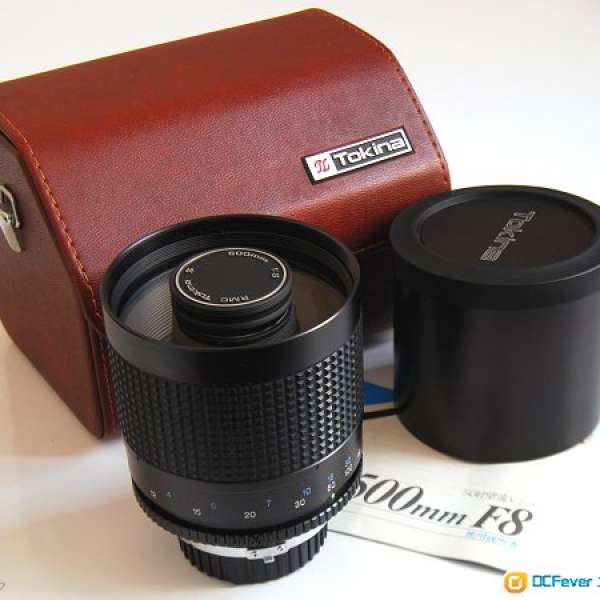 Tokina 500mm f8 RMC  Nikon AI mount 反射鏡 95% New