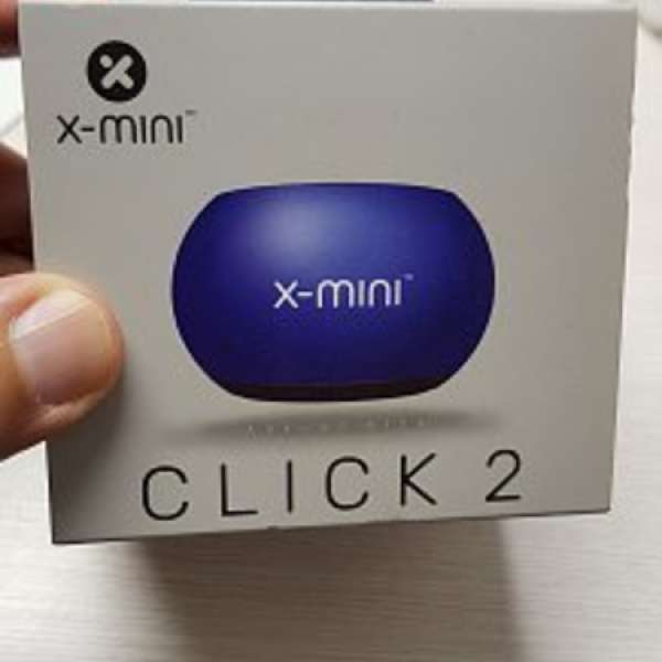 全新未開封x-mini click2 藍牙揚聲器Bluetooth Speaker 行貨冇單冇保養