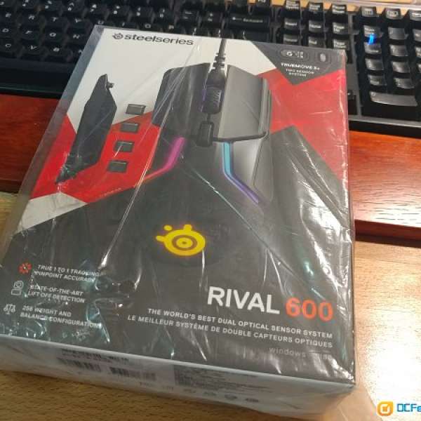 放100% 全新未開封 Steelseries Rival 600 電競滑鼠 Gaming Mouse